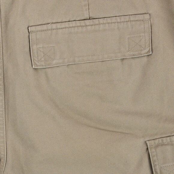 Sonoma Canas Cargo Shorts Men's 32x10 Relaxed Fit Bermuda Khaki Enzyme-Wash - Picture 10 of 11